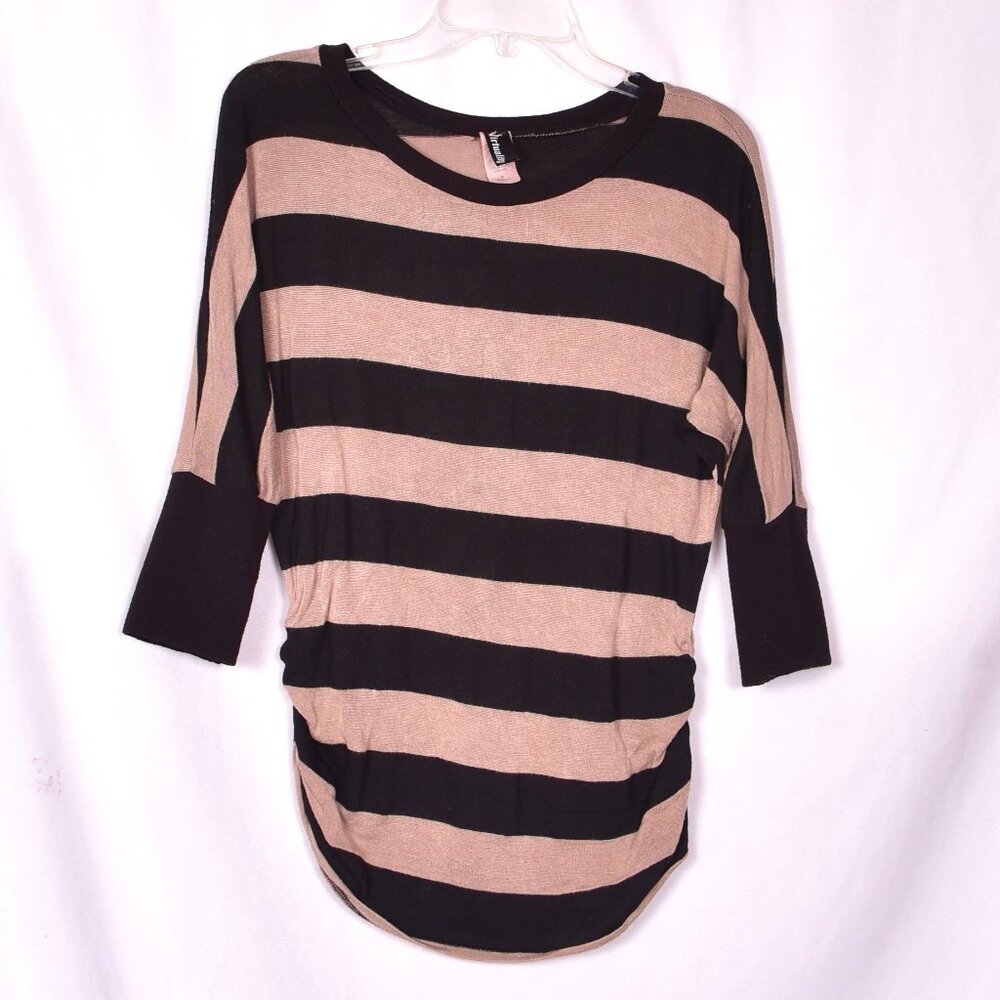 Virtuality Stripe Women's Top Size Small